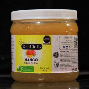 Salsa con pulpa de mango natural