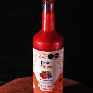 Sirope sabor Frutos Rojos c/Glitter