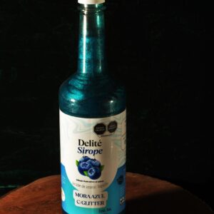 Sirope sabor Mora Azul c/ Glitter