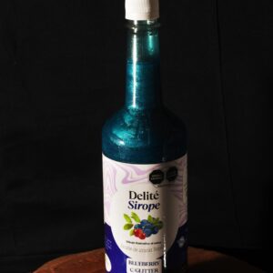 Sirope sabor Blueberry c/Glitter