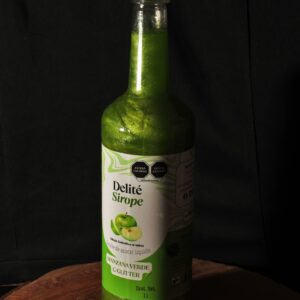 Sirope sabor Manzana verde c/Glitter