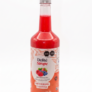 Sirope sabor Frutos Rojos c/Glitter