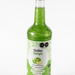 Sirope sabor Manzana verde c/Glitter
