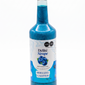 Sirope sabor Mora Azul c/ Glitter