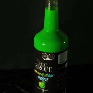 Sirope manzana verde con brillo UV (neón)