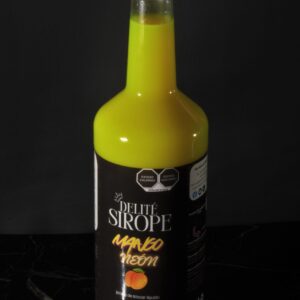Sirope mango con brillo UV (neón)