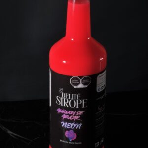 Sirope algodón de azúcar con brillo UV (neón)