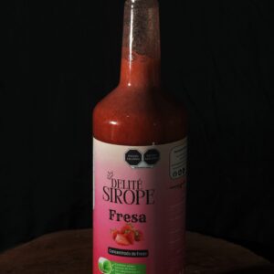 Concentrado para coctelería sabor fresa 1l