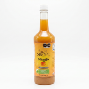 Concentrado sabor mango elaborado con pulpa natural