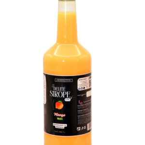Sirope mango con brillo UV (neón) sin azúcar